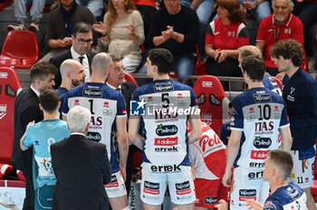 2023-05-10 - Time out of the Itas Trentino3 team - PLAY OFF - FINAL - CUCINE LUBE CIVITANOVA VS ITAS TRENTINO - SUPERLEAGUE SERIE A - VOLLEYBALL