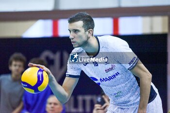 2023-10-22 - Daniele Mazzone (Cisterna Volley) - CISTERNA VOLLEY VS ITAS TRENTINO - SUPERLEAGUE SERIE A - VOLLEYBALL