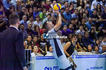 2023-10-22 - Pavle Peric (Cisterna Volley) - CISTERNA VOLLEY VS ITAS TRENTINO - SUPERLEAGUE SERIE A - VOLLEYBALL