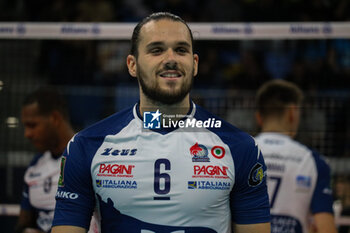 2023-10-29 - ANTOINE BRIZARD (GAS SALES BLUENERGY PIACENZA) - ALLIANZ MILANO VS GAS SALES BLUENERGY PIACENZA - SUPERLEAGUE SERIE A - VOLLEYBALL