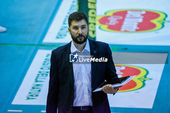 2023-11-04 - Coach Falasca Guillermo (Cisterna Volley) - CISTERNA VOLLEY VS ALLIANZ MILANO - SUPERLEAGUE SERIE A - VOLLEYBALL