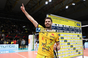 2023-12-10 - Bruno Mossa De Rezende (Modena Volley) MVP - VALSA GROUP MODENA VS ITAS TRENTINO - SUPERLEAGUE SERIE A - VOLLEYBALL