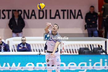 2023-11-19 - Daniele Mazzone (Cisterna Volley) - CISTERNA VOLLEY VS GIOIELLA PRISMA TARANTO - SUPERLEAGUE SERIE A - VOLLEYBALL