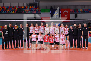 14/03/2023 - THY Istanbul team - SEMIFINAL - SAVINO DEL BENE SCANDICCI VS THY ISTANBUL - CEV CUP WOMEN - VOLLEY