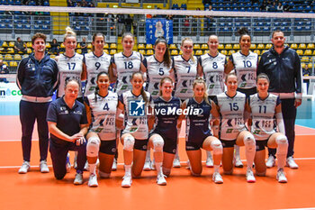 14/11/2023 - squad FKB Power Cats Dudingen Volley Freuen Volley CEV Champions League match between Reale Mutua Fener Chieri '76 and FKB Power Cats Dudingen Volley Freuen at PalaRuffini, Torino - REALE MUTUA FENERA CHIERI VS FKB POWER CATS DUDINGEN - CEV CUP WOMEN - VOLLEY