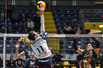 2023-11-14 - Sarina Wieland of FKB Power Cats Dudingen Volley Freuen during Volley CEV Champions League match between Reale Mutua Fener Chieri '76 and FKB Power Cats Dudingen Volley Freuen at PalaRuffini, Torino - REALE MUTUA FENERA CHIERI VS FKB POWER CATS DUDINGEN - CEV CUP WOMEN - VOLLEYBALL