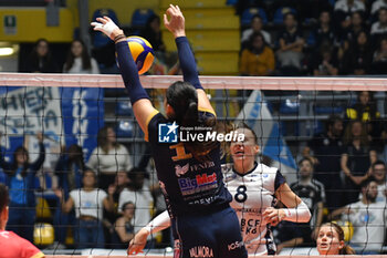 14/11/2023 - Katerina Zakchaiou of Chieri '76 during Volley CEV Champions League match between Reale Mutua Fener Chieri '76 and FKB Power Cats Dudingen Volley Freuen at PalaRuffini, Torino - REALE MUTUA FENERA CHIERI VS FKB POWER CATS DUDINGEN - CEV CUP WOMEN - VOLLEY
