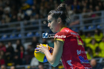 2023-12-07 - Rachele Morello of Chieri '76 during CEV Volleyball Cup match between Reale Mutua Fenera Chieri '76 and Zeleznicar - Lajkov at PalaRuffini, Torino - REALE MUTUA TENERA CHIERI 76 VS ZELEZNICAR LAJKOVAC - CEV CUP WOMEN - VOLLEYBALL