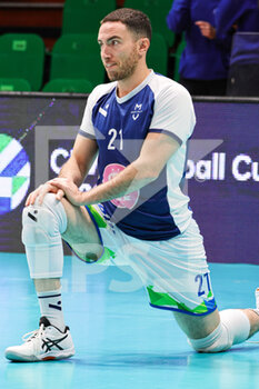 25/01/2023 - Salvatore Rossini during training before the match (Valsa Group Modena) - VALSA GROUP MODENA VS SVG LUNEBURG - CEV CUP - VOLLEY