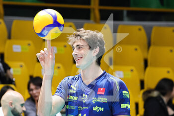 25/01/2023 - Tobias Krick during training before the match(Valsa Group Modena) - VALSA GROUP MODENA VS SVG LUNEBURG - CEV CUP - VOLLEY