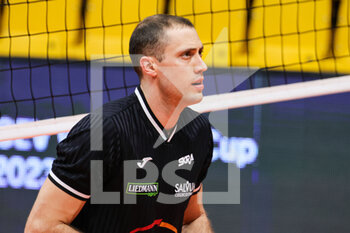 08/03/2023 - Aleksan Atanasijevic (Valsa Group Modena)(PGE Sera Belchatow) In action during the match of CEV Cup semifinal season 22/23 at Palapanini in Modena (Italy) on 8th of March 2023
 - VALSA GROUP MODENA VS PGE SKRA BELCHATOW - CEV CUP - VOLLEY