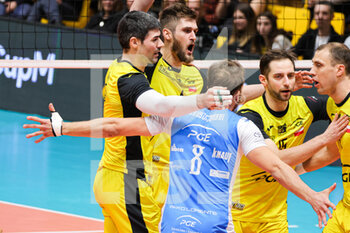 08/03/2023 - Team Skra (Valsa Group Modena)(PGE Sera Belchatow) In action during the match of CEV Cup semifinal season 22/23 at Palapanini in Modena (Italy) on 8th of March 2023
 - VALSA GROUP MODENA VS PGE SKRA BELCHATOW - CEV CUP - VOLLEY