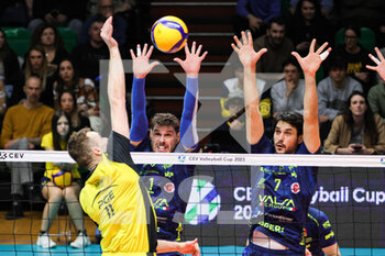 08/03/2023 - Dick Kooy (Valsa Group Modena)(PGE Sera Belchatow) In action during the match of CEV Cup semifinal season 22/23 at Palapanini in Modena (Italy) on 8th of March 2023
 - VALSA GROUP MODENA VS PGE SKRA BELCHATOW - CEV CUP - VOLLEY
