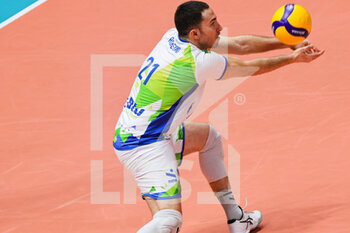 08/03/2023 - Salvatore Rossini (Valsa Group Modena)(PGE Sera Belchatow) In action during the match of CEV Cup semifinal season 22/23 at Palapanini in Modena (Italy) on 8th of March 2023
 - VALSA GROUP MODENA VS PGE SKRA BELCHATOW - CEV CUP - VOLLEY