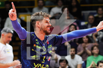 08/03/2023 - Bruno Mossa De Rezende (Valsa Group Modena)(PGE Sera Belchatow) In action during the match of CEV Cup semifinal season 22/23 at Palapanini in Modena (Italy) on 8th of March 2023
 - VALSA GROUP MODENA VS PGE SKRA BELCHATOW - CEV CUP - VOLLEY