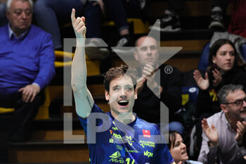 08/03/2023 - Tomas Rousseax (Valsa Group Modena)(PGE Sera Belchatow) In action during the match of CEV Cup semifinal season 22/23 at Palapanini in Modena (Italy) on 8th of March 2023
 - VALSA GROUP MODENA VS PGE SKRA BELCHATOW - CEV CUP - VOLLEY