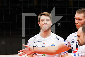 2023-03-29 - Pieter Cooman (Valsa Group Modena)(Knack Roeselare) In action during the Final of the CEV Cup Men league season 22/23 at PalaPanini in Modena (Italy) on 29th of March 2023 - FINAL - VALSA GROUP MODENA VS KNACK ROESELARE - CEV CUP - VOLLEYBALL