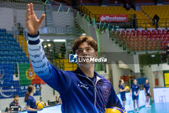 2023-11-29 - Ran Takahashi (Vero Volley Monza) during CEV Volleyball Cup Men 2024 match between Miny VeroVolley Monza and Sporting CP Lisbona at Opiquad Arena, Monza, Italy on November 29, 2023 - MINT VERO VOLLEY MONZA VS SPORTING LISBONA - CEV CUP - VOLLEYBALL