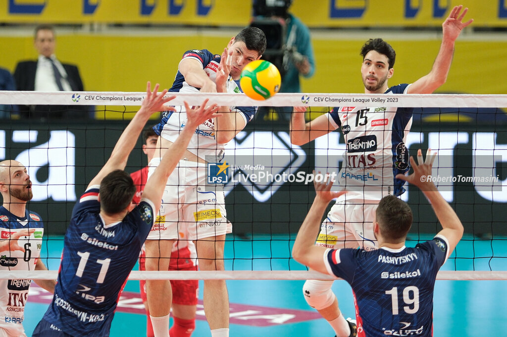 Quarter of Finals - ITAS Trentino vs Groupa Azoty ZAKSA Kędzierzyn-Kozle - CHAMPIONS LEAGUE MEN - VOLLEY