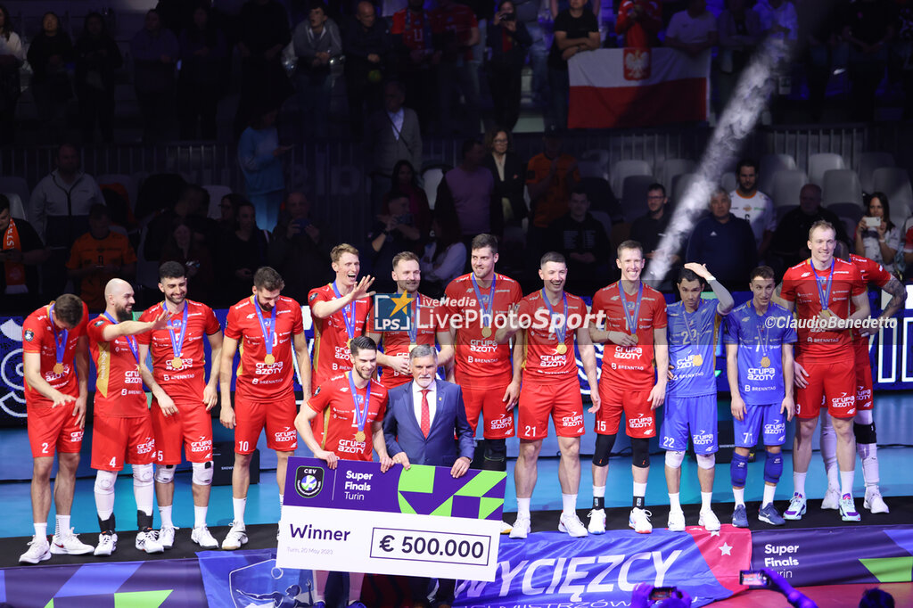 Men's Super Finals 2023 - Grupa Azoty Kedzierzyn-Kozle vs Jastrzebski Wegiel - CHAMPIONS LEAGUE MEN - VOLLEY