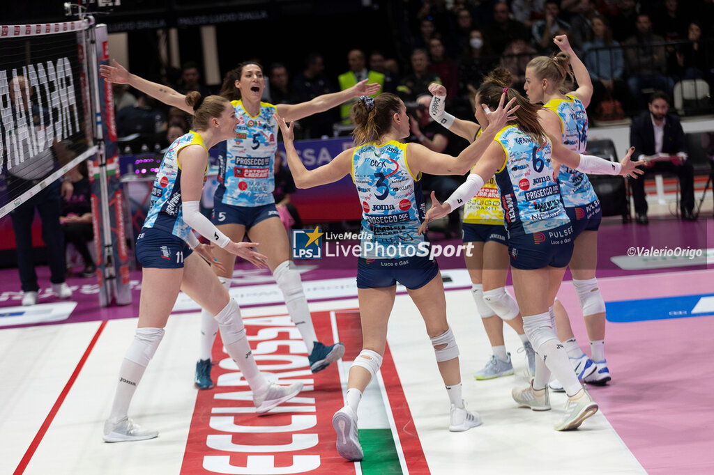 Final Four - Semifinals - Prosecco Doc Imoco Conegliano vs Igor Gorgonzola Novara - WOMEN ITALIAN CUP - VOLLEYBALL