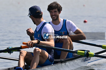 2024-04-12 - Lightweight Men's Double Sculls: Stefano Oppo - Gabriel Soares (ITA) - WORLD ROWING CUP - ROWING - OTHER SPORTS