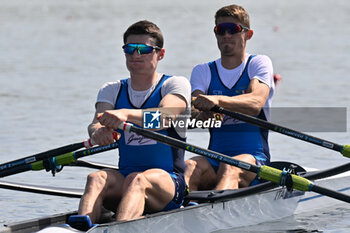 2024-04-12 - Lightweight Men's Double Sculls: Niels Torre - Giovanni Borgonovo (ITA) - WORLD ROWING CUP - ROWING - OTHER SPORTS