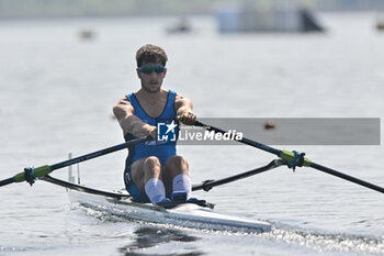 2024-04-12 - Men's Single Sculls: Davide Mumolo (ITA) - WORLD ROWING CUP - ROWING - OTHER SPORTS