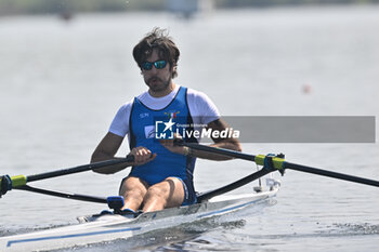 2024-04-12 - Men's Single Sculls: Gennaro Di Mauro (ITA) - WORLD ROWING CUP - ROWING - OTHER SPORTS
