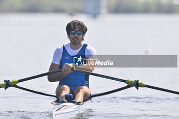 2024-04-12 - Men's Single Sculls: Gennaro Di Mauro (ITA) - WORLD ROWING CUP - ROWING - OTHER SPORTS