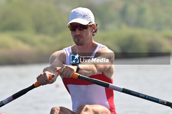 2024-04-12 - Men's Single Sculls: Quentin Antognelli (MON) - WORLD ROWING CUP - ROWING - OTHER SPORTS