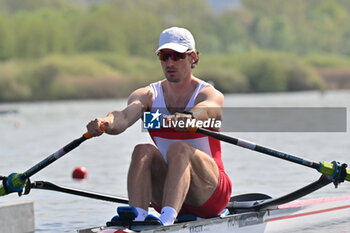 2024-04-12 - Men's Single Sculls: Quentin Antognelli (MON) - WORLD ROWING CUP - ROWING - OTHER SPORTS