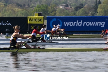 2024-04-12 - Women's Single Sculls. the start - WORLD ROWING CUP - ROWING - OTHER SPORTS