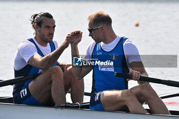2024-04-12 - Men's Four: Nicholas Kohl and Giuseppe Vicino (ITA) - WORLD ROWING CUP - ROWING - OTHER SPORTS