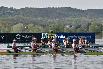 2024-04-12 - Men's Four: the start - WORLD ROWING CUP - ROWING - OTHER SPORTS