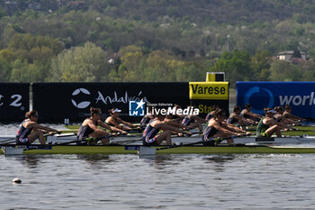 2024-04-12 - Women's Four: the start - WORLD ROWING CUP - ROWING - OTHER SPORTS