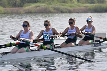 2024-04-12 - Women's Four: Imogen Magner - Natalie Long - Eimear Lambe - Emily Hegarty (IRL) - WORLD ROWING CUP - ROWING - OTHER SPORTS
