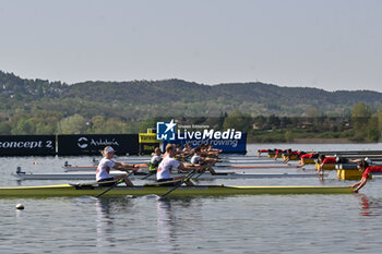2024-04-12 - Men's Double Sculls: the start - WORLD ROWING CUP - ROWING - OTHER SPORTS