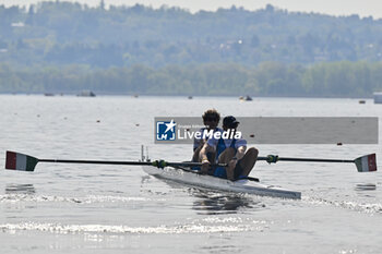 2024-04-12 - Men's Pair, Paolo Covini Alfonso Scalzone (ITA) - WORLD ROWING CUP - ROWING - OTHER SPORTS