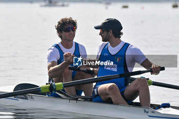 2024-04-12 - Men's Pair, Paolo Covini Alfonso Scalzone (ITA) - WORLD ROWING CUP - ROWING - OTHER SPORTS