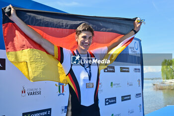 2024-04-13 - Lightweight Men's Single Sculls Final : Arno Gaus (GER) second place - WORLD ROWING CUP - ROWING - OTHER SPORTS