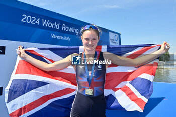2024-04-13 - Lightweight Women's Single Sculls Final: Olivia Bates (GBR) the winner - WORLD ROWING CUP - ROWING - OTHER SPORTS