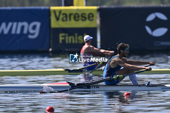 2024-04-13 - Men's Single Sculls: Davide Mumolo (ITA) - WORLD ROWING CUP - ROWING - OTHER SPORTS