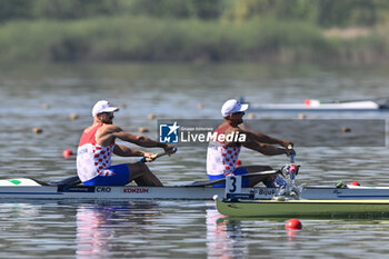 2024-04-13 - Men's Pair: Martin Sinkovic - Valent Sinkovic (CRO) - WORLD ROWING CUP - ROWING - OTHER SPORTS