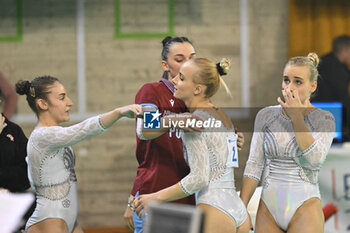 2024-02-03 - Alice D'Amato (Fiamme Oro) with the teammates - ARTISTIC GYMNASTICS - SERIE A - GYMNASTICS - OTHER SPORTS