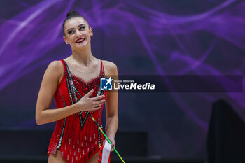 2024-02-18 - Alina Harnasko of Ginnastca Ritmica Iris Giovinazzo seen during Rhythmic Gymnastics FGI Serie A1 2024 at PalaTricalle, Chieti, Italy on February 17, 2024 - RHYTHMIC GYMNASTIC - SERIE A1/A2 - GYMNASTICS - OTHER SPORTS
