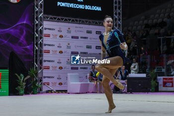 2024-02-18 - Margarita Kolosov of Polisportiva Pontevecchio Bologna during Rhythmic Gymnastics FGI Serie A1 2024 at PalaTricalle, Chieti, Italy on February 17, 2024 - RHYTHMIC GYMNASTIC - SERIE A1/A2 - GYMNASTICS - OTHER SPORTS