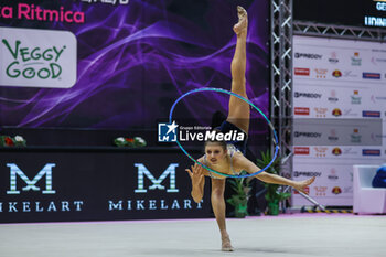 2024-02-18 - Anastasia Simakova of A.S. Udinese seen during Rhythmic Gymnastics FGI Serie A1 2024 at PalaTricalle, Chieti, Italy on February 17, 2024 - RHYTHMIC GYMNASTIC - SERIE A1/A2 - GYMNASTICS - OTHER SPORTS