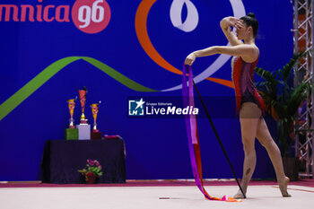 2024-03-03 - Milena Baldassarri of Ginnastica Fabriano during Rhythmic Gymnastics FGI Serie A 2024 at Unieuro Arena, Forlì, Italy on March 02, 2024 - RHYTHMIC GYMNASTIC - SERIE A1/A2 - GYMNASTICS - OTHER SPORTS