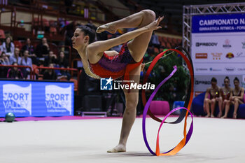 2024-03-03 - Milena Baldassarri of Ginnastica Fabriano during Rhythmic Gymnastics FGI Serie A 2024 at Unieuro Arena, Forlì, Italy on March 02, 2024 - RHYTHMIC GYMNASTIC - SERIE A1/A2 - GYMNASTICS - OTHER SPORTS